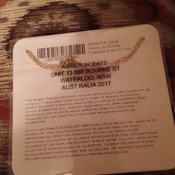 Amber Sceats Gold Necklace - Picture 2 of 3